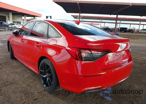 2022 Honda Civic Sport z USA, uszkodzony, nr VIN 2HGFE2F50NH542570